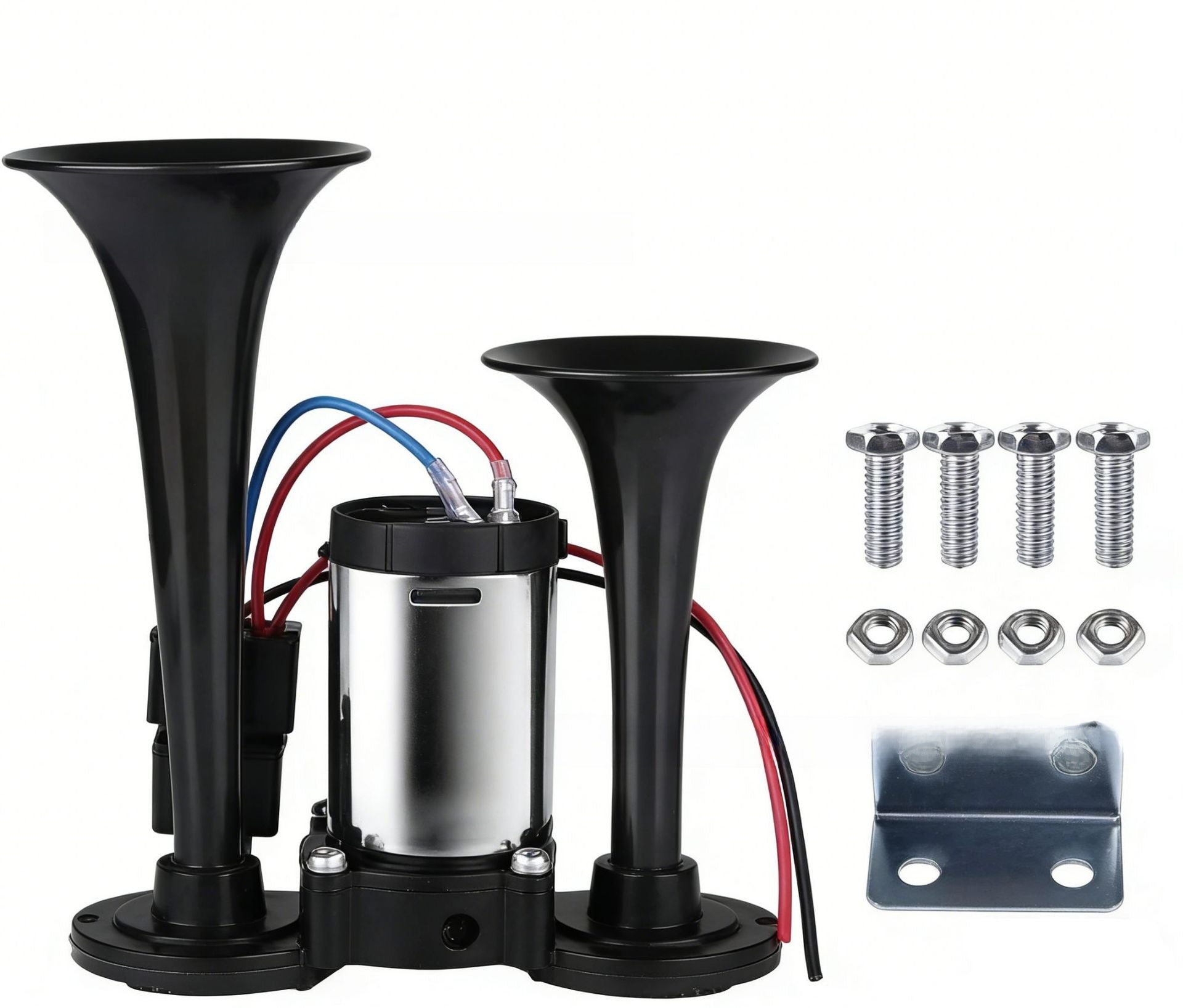 Integrated Dual-Tube Electric Air Horn
