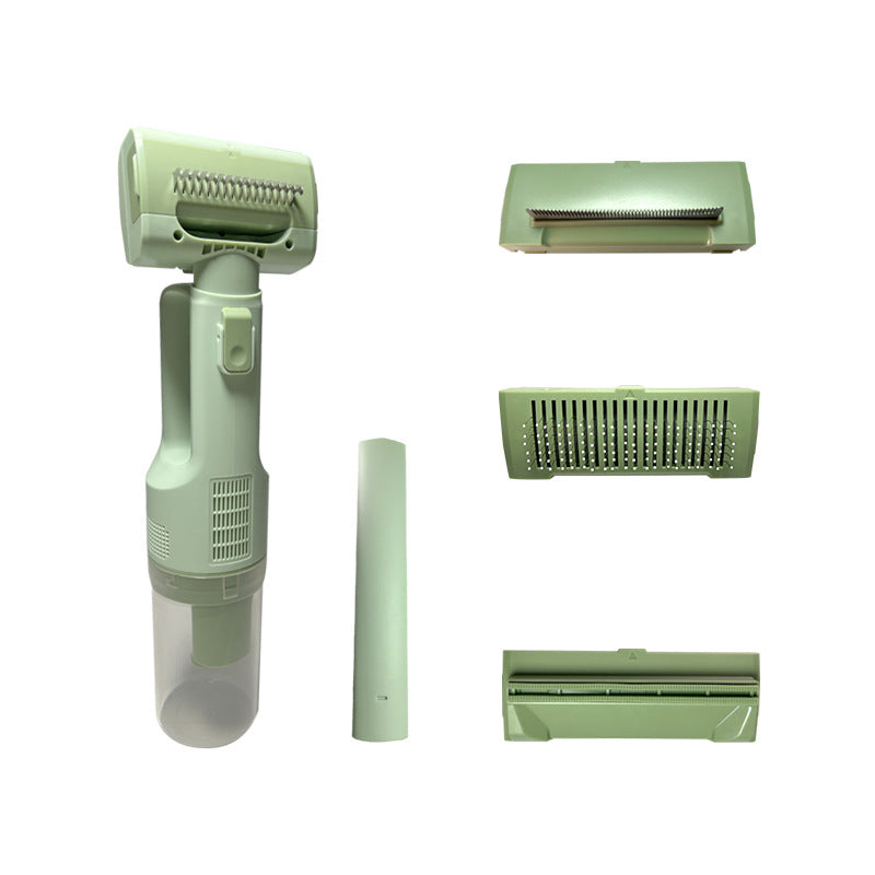 Integrated hair suction vacuum cleaner