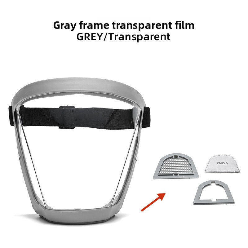 Integrated isolation anti-fog protection mask