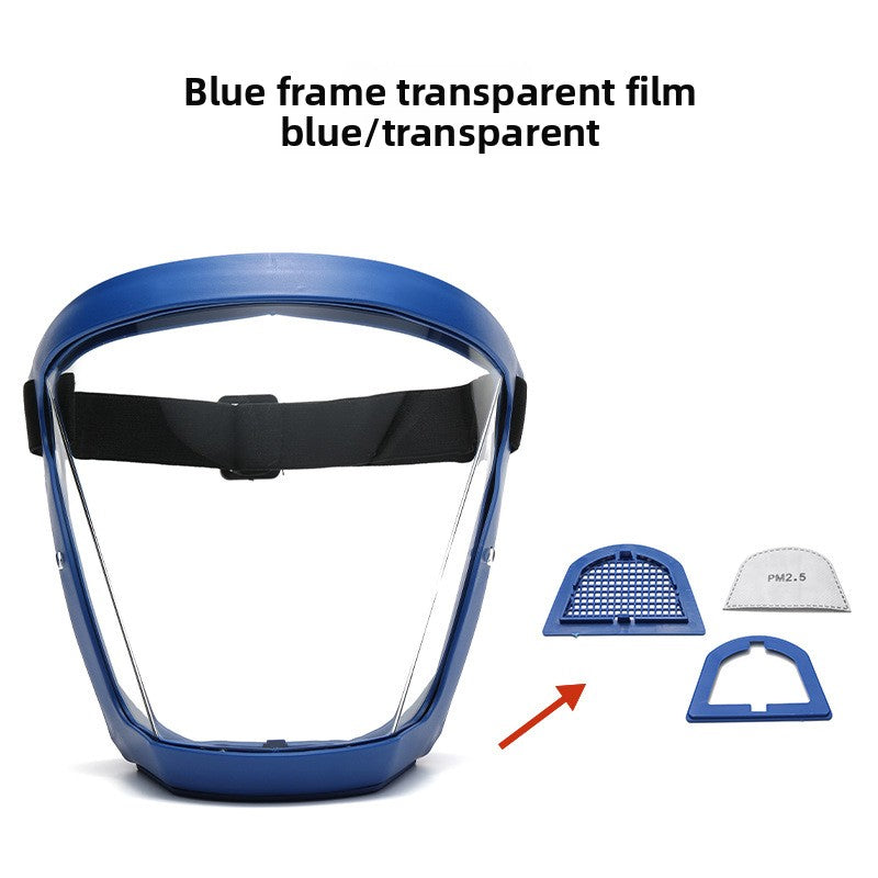 Integrated isolation anti-fog protection mask