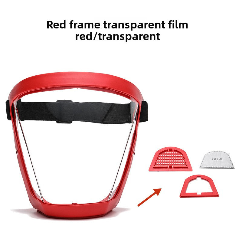 Integrated isolation anti-fog protection mask