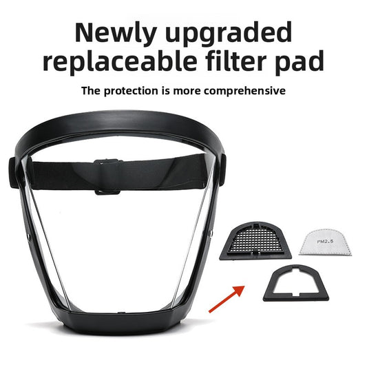 Integrated isolation anti-fog protection mask