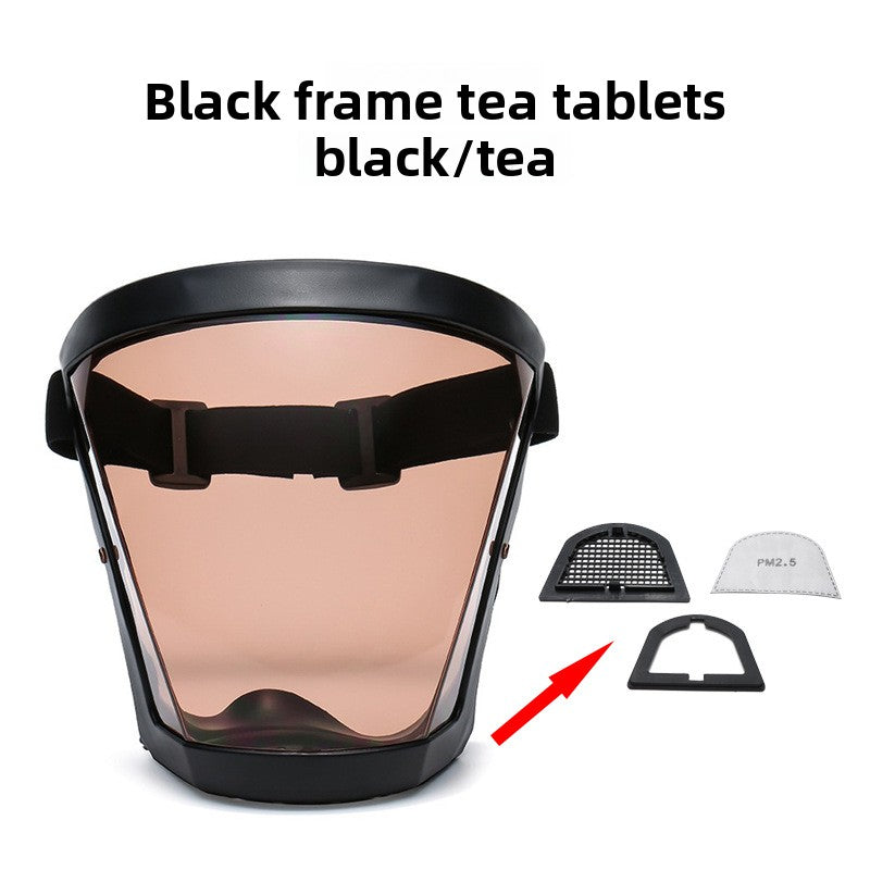 Integrated isolation anti-fog protection mask