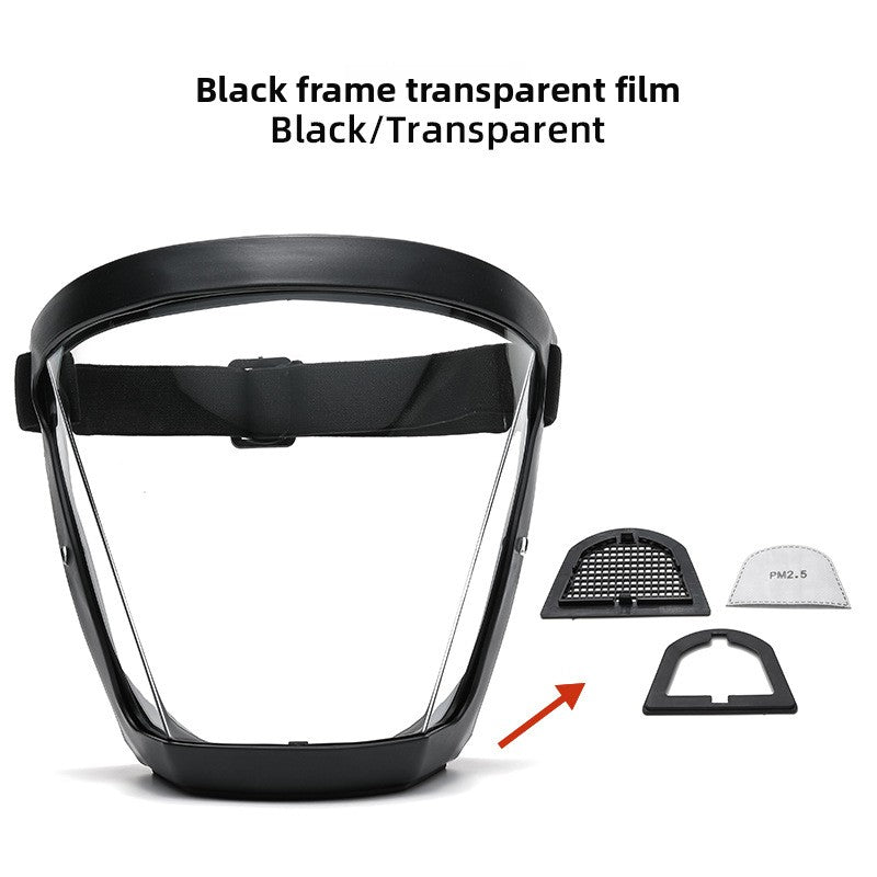 Integrated isolation anti-fog protection mask