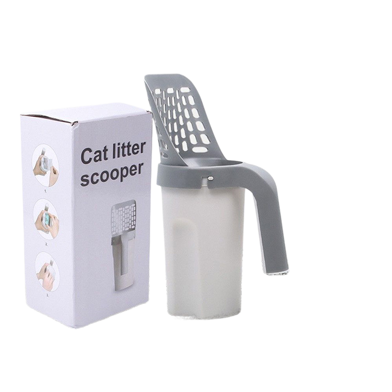 Integrated Lazy Cat Litter Shovel suit