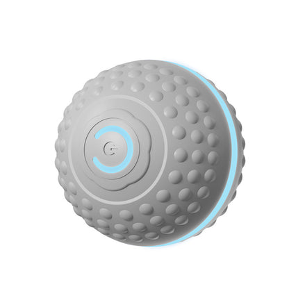 Intelligent bumpers for rolling dog balls