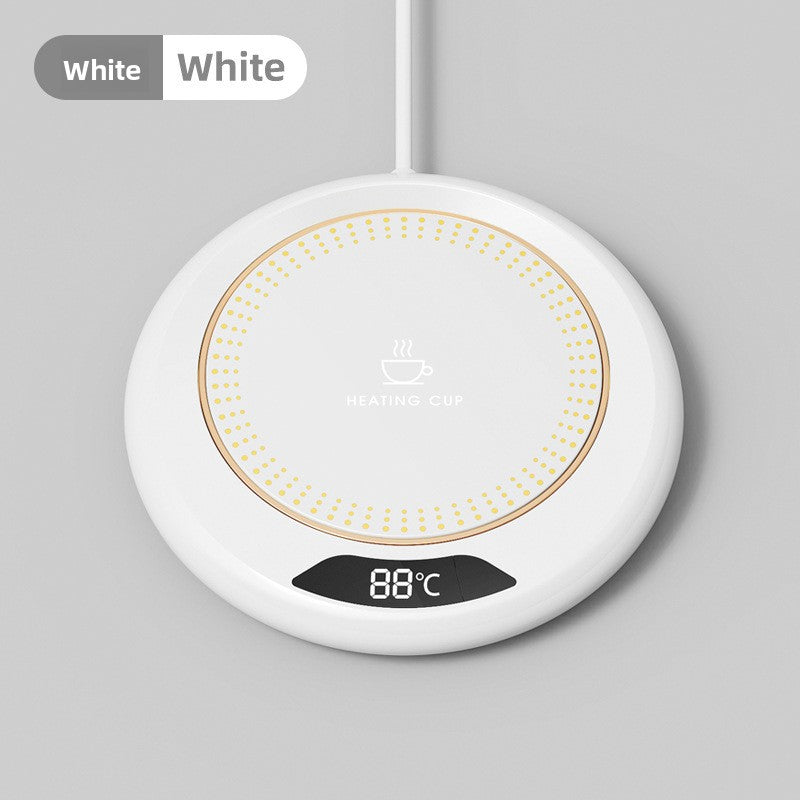 Intelligent constant temperature heating coaster