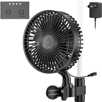 Intelligent control clip fan