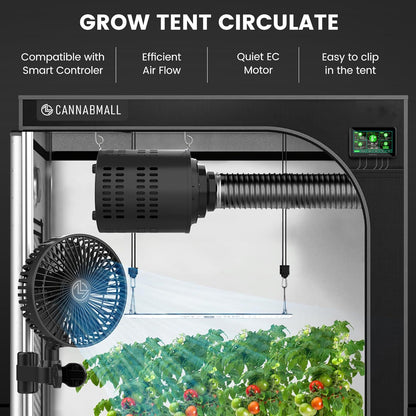 Intelligent control clip fan