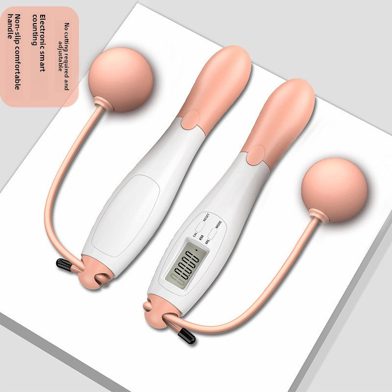 Intelligent Cordless Counting Skipping Rope with Weighted Ball