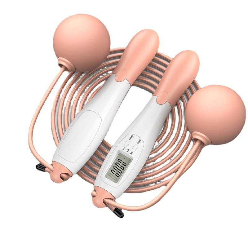 Intelligent Cordless Counting Skipping Rope with Weighted Ball