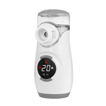 Intelligent digital display handheld nebulizer