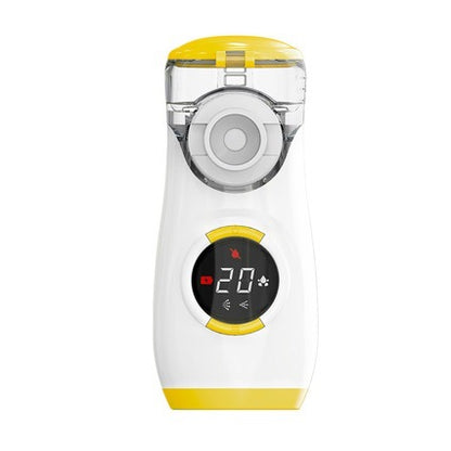 Intelligent digital display handheld nebulizer