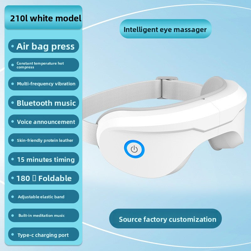 Intelligent eye fatigue relief eye care device