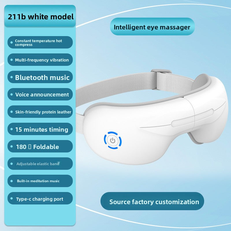 Intelligent eye fatigue relief eye care device