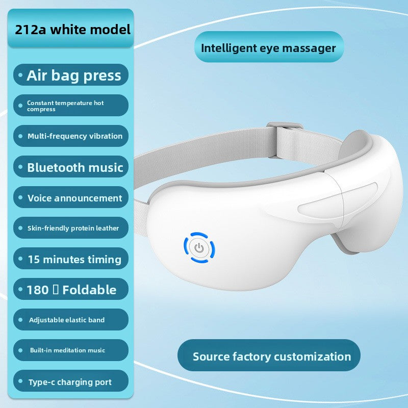 Intelligent eye fatigue relief eye care device