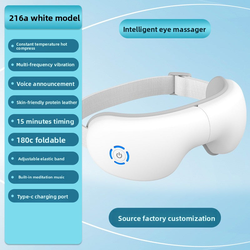 Intelligent eye fatigue relief eye care device