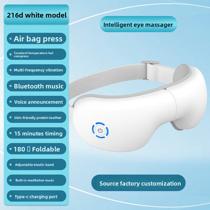 Intelligent eye fatigue relief eye care device