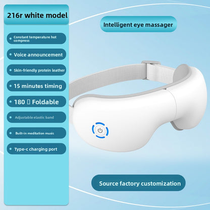 Intelligent eye fatigue relief eye care device