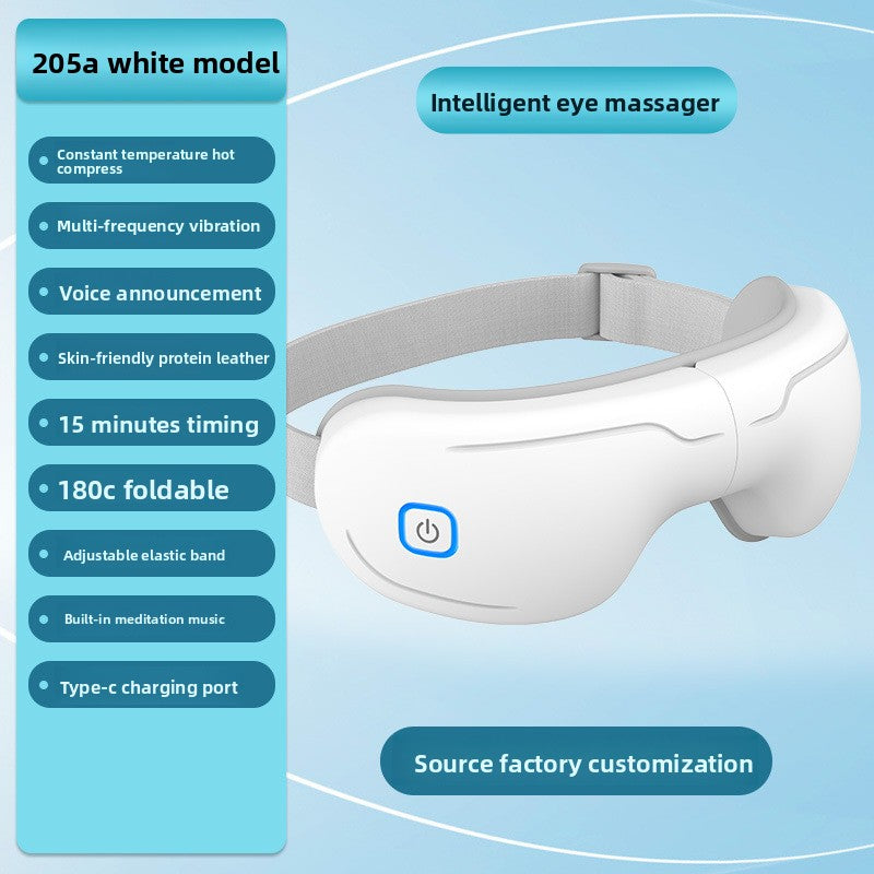 Intelligent eye fatigue relief eye care device