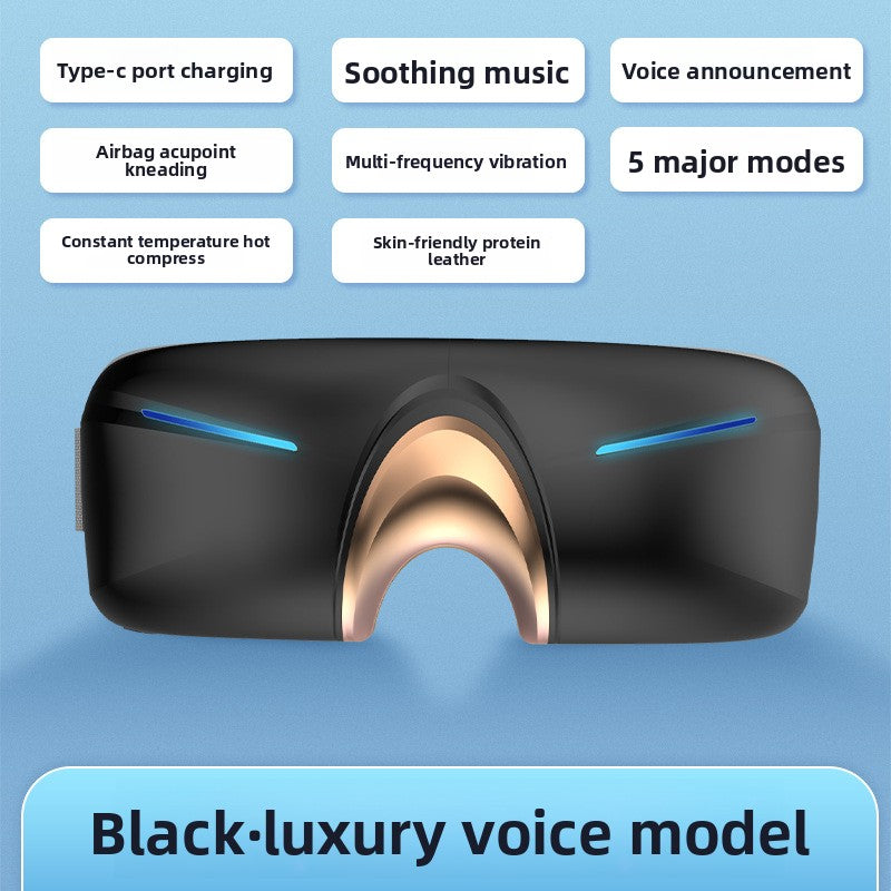 Intelligent Eye Massager with Vibration and Heat