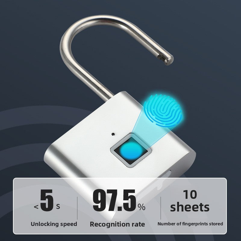 Intelligent Fingerprint Electronic Padlock