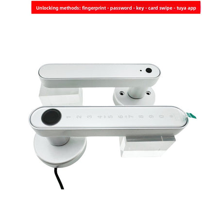 Intelligent fingerprint handle lock
