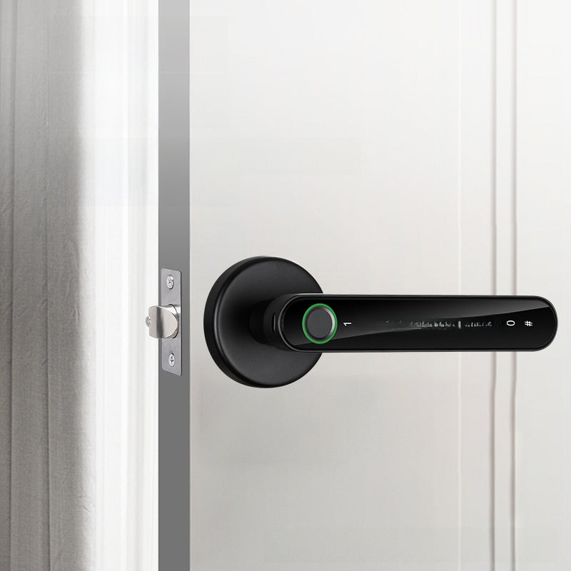 Intelligent fingerprint handle lock