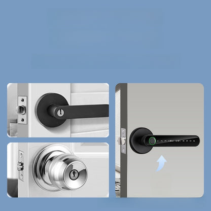 Intelligent fingerprint handle lock