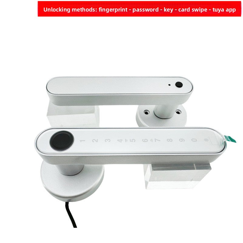 Intelligent fingerprint handle lock