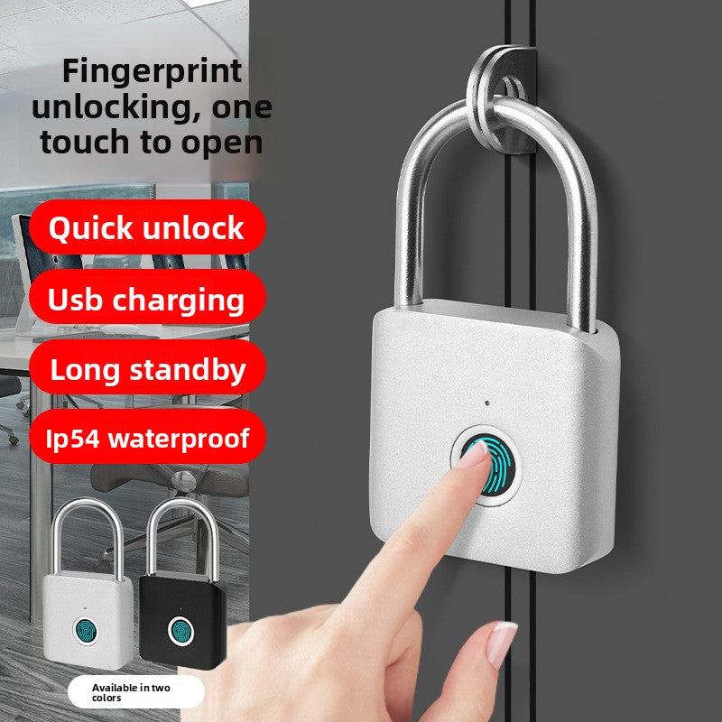 Intelligent fingerprint padlock