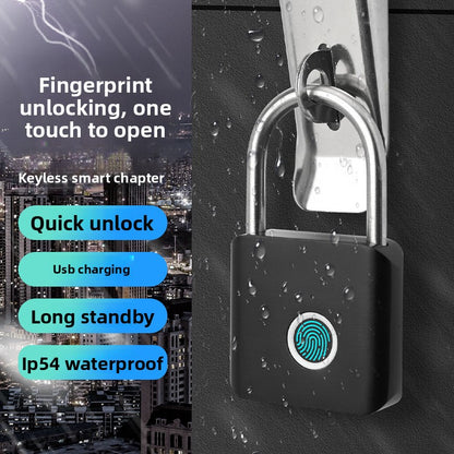 Intelligent fingerprint padlock