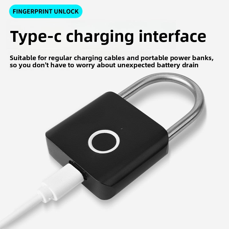 Intelligent fingerprint padlock