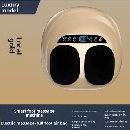 Intelligent Foot and Leg Massager with Heat