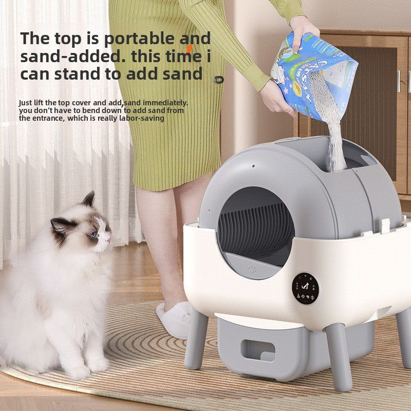 Intelligent full-automatic cat litter box