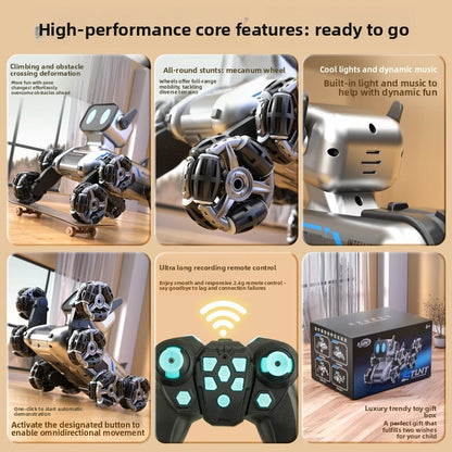 Intelligent Gesture Control Robot Dog Car