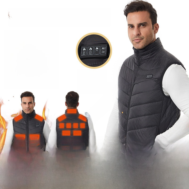 Intelligent heating vest