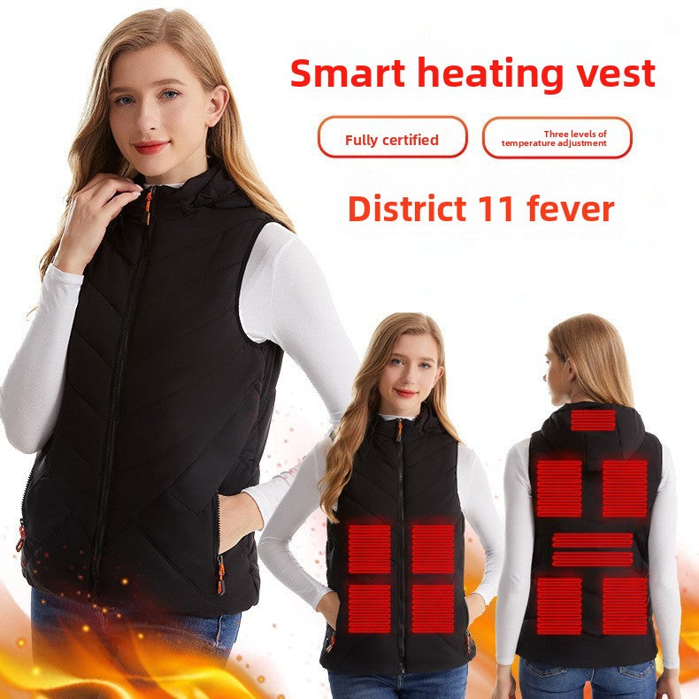 Intelligent heating vest
