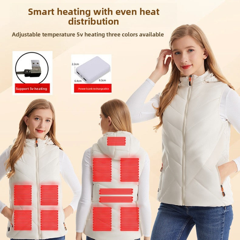 Intelligent heating vest