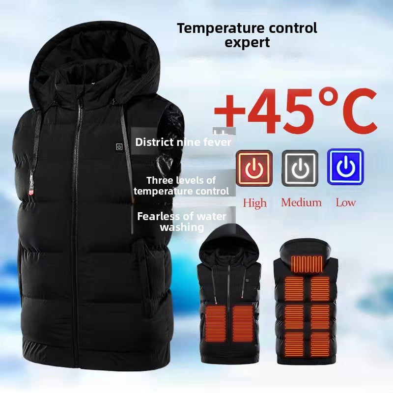 Intelligent Heating Vest with Temperature Control