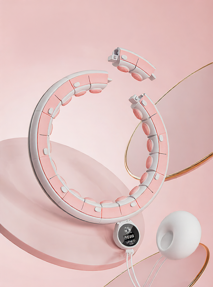 Intelligent Hula Hoop Abdominal Toning Device