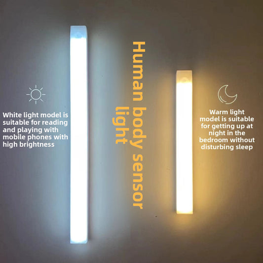 Intelligent human body sensor light strip