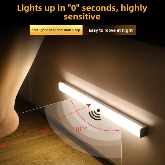 Intelligent human body sensor light strip
