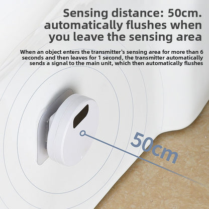 Intelligent Induction Toilet Flusher with Charging Host
