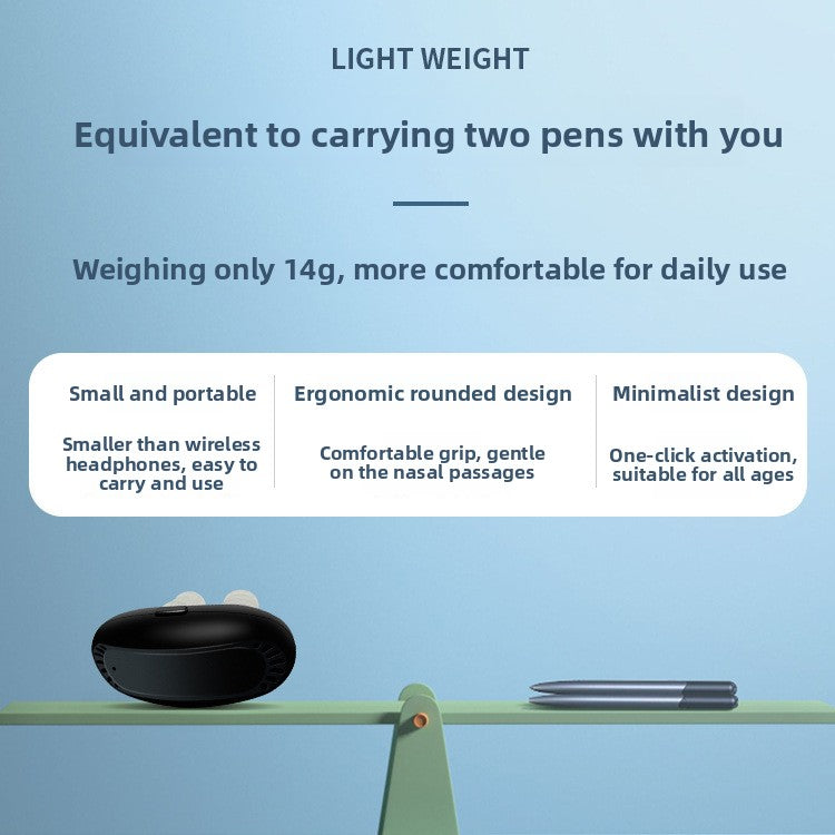 Intelligent infrared nasal relief device