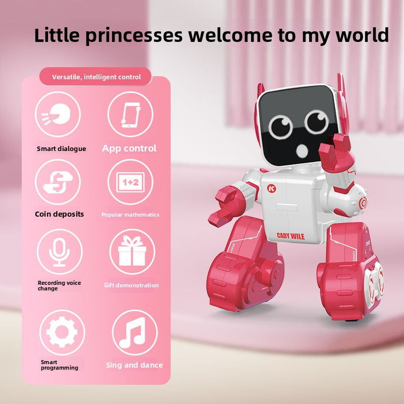 Intelligent interactive remote control programming robot