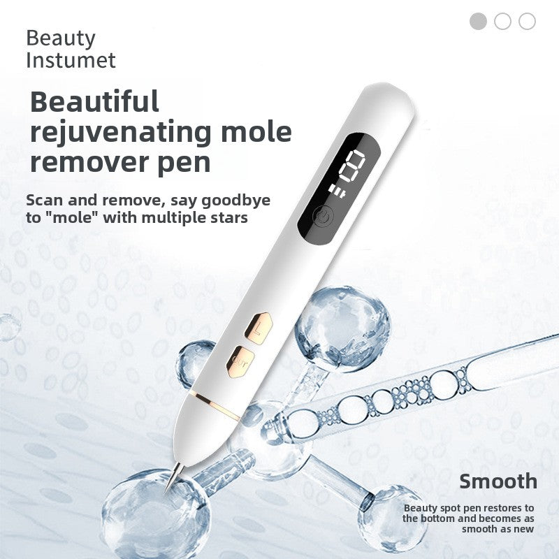 Intelligent LCD facial mole dot pen