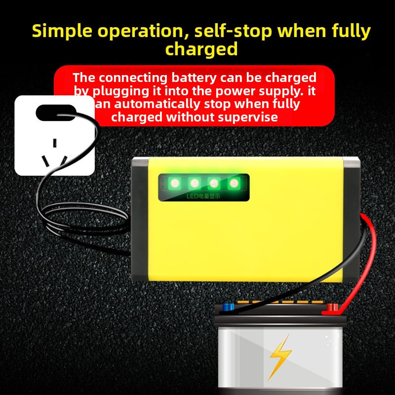 Intelligent lead-acid battery charger