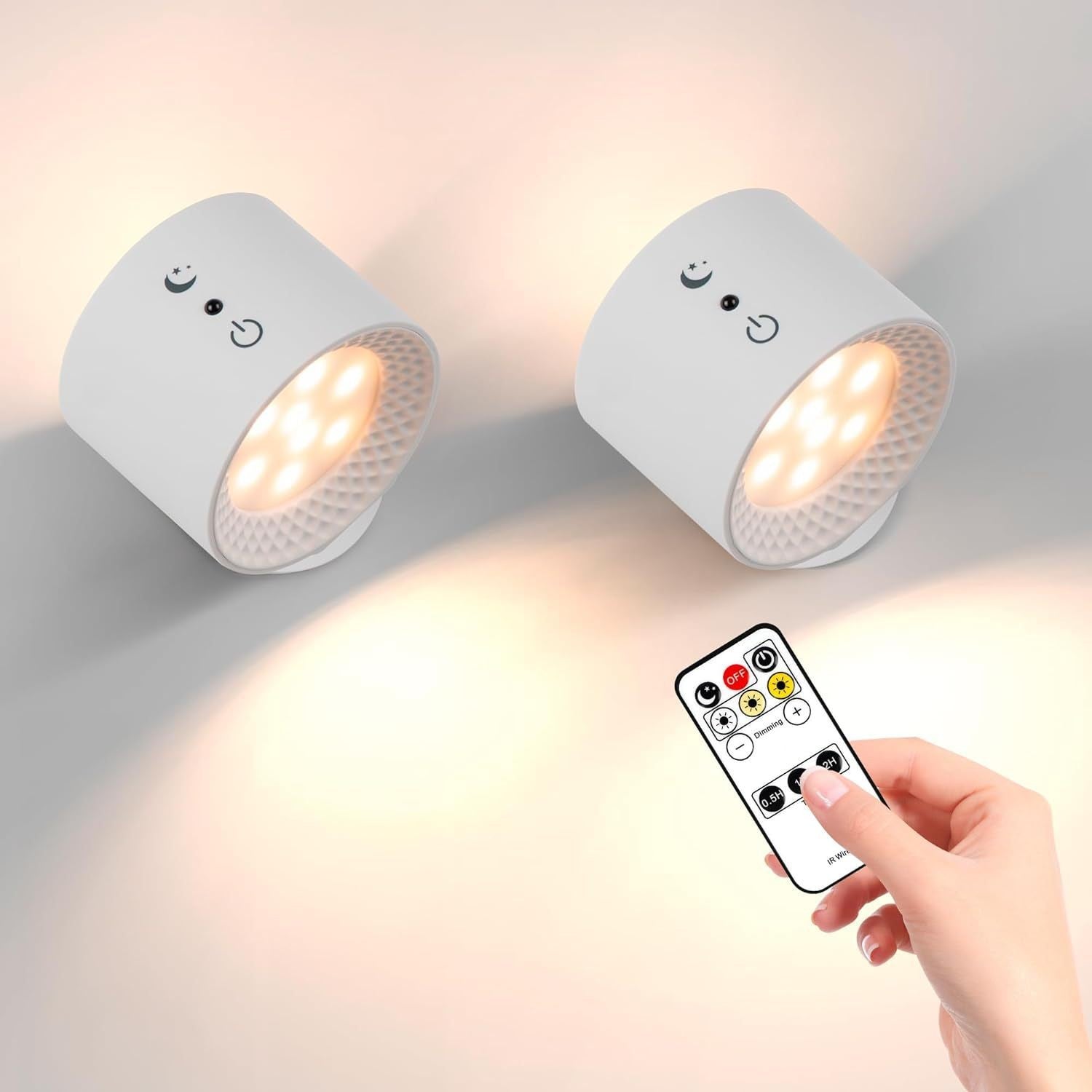 Intelligent magnetic wall lamp