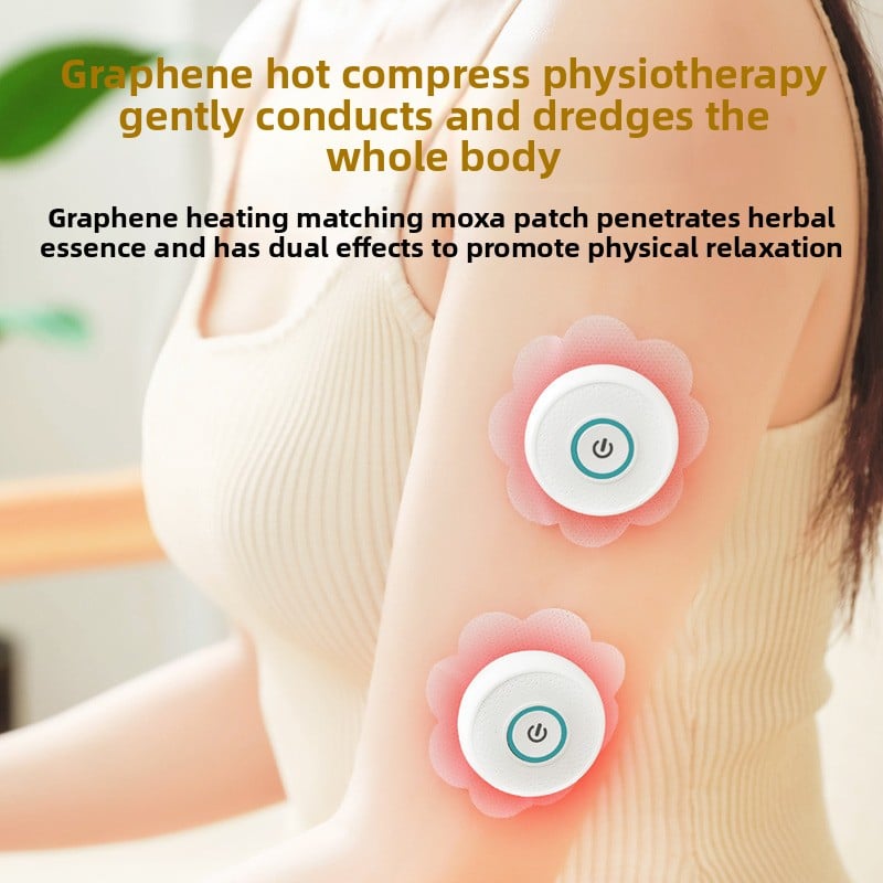 Intelligent portable moxibustion device